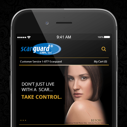 Scarguard Labs Website Design