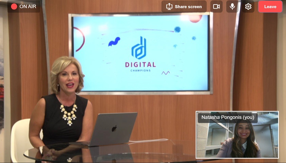 Digital Champions TV: Natasha Pongonis Interview